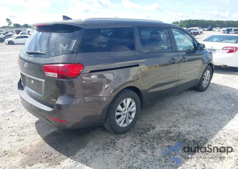 2015 Kia Sedona Lx from USA, damaged, VIN KNDMB5C15F6038567
